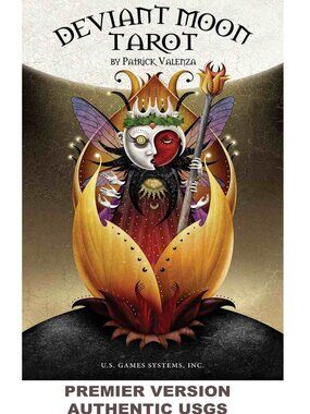 DEVIANT MOON TAROT Premier Edition 78 Cards 42 pg Book + SPREAD SHEET USG NEW